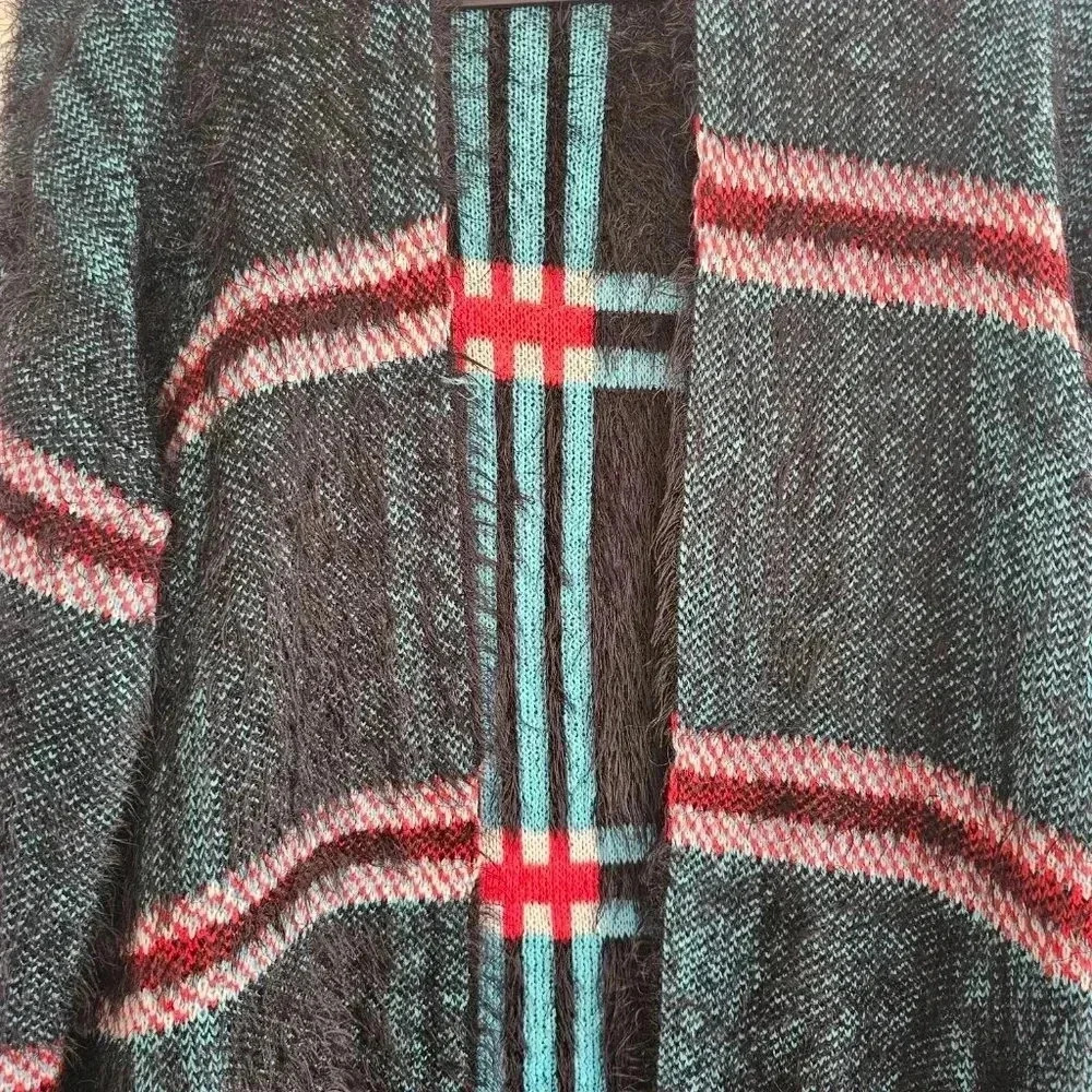 Anthropologie Raga Eyelash Fuzzy Knit Open Front … - image 3